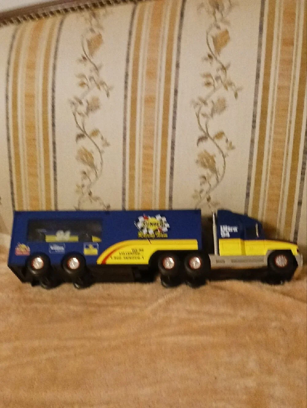 Racing Team Truck 1997 Collector's Edition Transporter Truck Toy - Kids Vehicles
